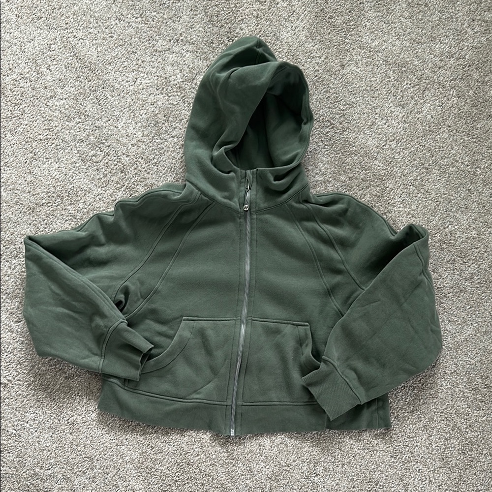Lululemon Cropped Scuba Hoodie